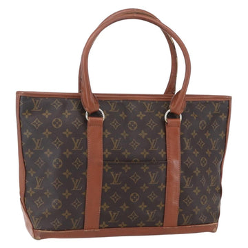 LOUIS VUITTON Monogram Sac Weekend PM Hand Bag M42425 LV Auth 154798
