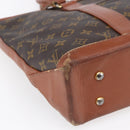 LOUIS VUITTON Monogram Sac Weekend PM Hand Bag M42425 LV Auth 154798-16