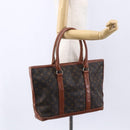 LOUIS VUITTON Monogram Sac Weekend PM Hand Bag M42425 LV Auth 154798-21