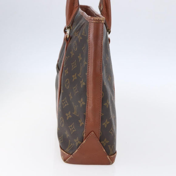 LOUIS VUITTON Monogram Sac Weekend PM Hand Bag M42425 LV Auth 154798