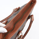 LOUIS VUITTON Monogram Sac Weekend PM Hand Bag M42425 LV Auth 154798-6