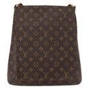 LOUIS VUITTON Monogram Musette Shoulder Bag M51256 LV Auth 154799-13