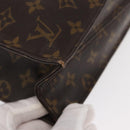 LOUIS VUITTON Monogram Sac Plat Hand Bag M51140 LV Auth 154800-11