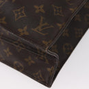 LOUIS VUITTON Monogram Sac Plat Hand Bag M51140 LV Auth 154800-12