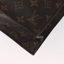 LOUIS VUITTON Monogram Sac Plat Hand Bag M51140 LV Auth 154800-14