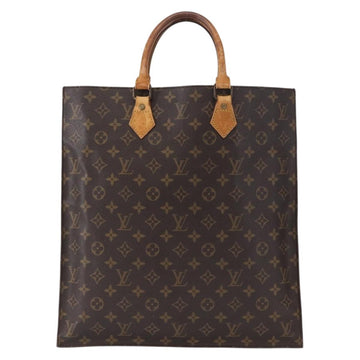 LOUIS VUITTON Monogram Sac Plat Hand Bag M51140 LV Auth 154800 - 0