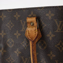 LOUIS VUITTON Monogram Sac Plat Hand Bag M51140 LV Auth 154800-9