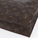 LOUIS VUITTON Monogram Sac Plat Hand Bag M51140 LV Auth 154801-15