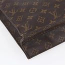LOUIS VUITTON Monogram Sac Plat Hand Bag M51140 LV Auth 154801-16