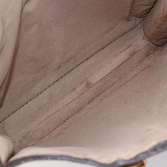 LOUIS VUITTON Monogram Sac Plat Hand Bag M51140 LV Auth 154801