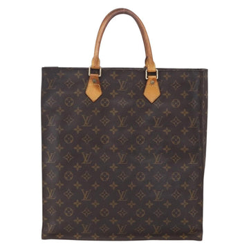 LOUIS VUITTON Monogram Sac Plat Hand Bag M51140 LV Auth 154801 - 0
