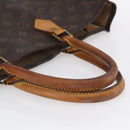 LOUIS VUITTON Monogram Sac Plat Hand Bag M51140 LV Auth 154801-7