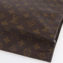 LOUIS VUITTON Monogram Sac Plat Hand Bag M51140 LV Auth 154802-9