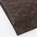 LOUIS VUITTON Monogram Sac Plat Hand Bag M51140 LV Auth 154802-14