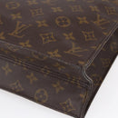 LOUIS VUITTON Monogram Sac Plat Hand Bag M51140 LV Auth 154802-15