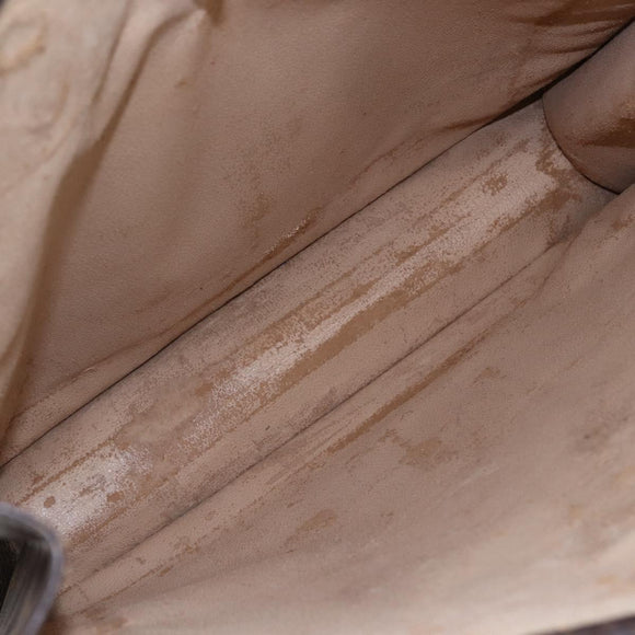 LOUIS VUITTON Monogram Sac Plat Hand Bag M51140 LV Auth 154802