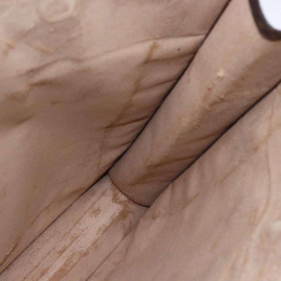 LOUIS VUITTON Monogram Sac Plat Hand Bag M51140 LV Auth 154802