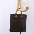LOUIS VUITTON Monogram Sac Plat Hand Bag M51140 LV Auth 154802-18