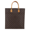 LOUIS VUITTON Monogram Sac Plat Hand Bag M51140 LV Auth 154802-13