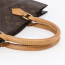 LOUIS VUITTON Monogram Sac Plat Hand Bag M51140 LV Auth 154802-7