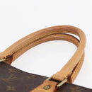 LOUIS VUITTON Monogram Sac Plat Hand Bag M51140 LV Auth 154802-8