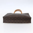 LOUIS VUITTON Monogram Sac Plat Hand Bag M51140 LV Auth 154802-5