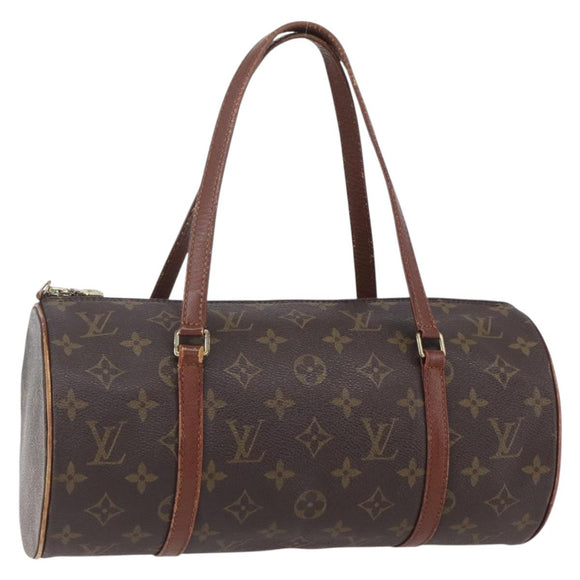 LOUIS VUITTON Monogram Papillon 30 Hand Bag M51385 LV Auth 154803