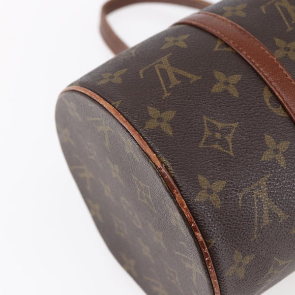 LOUIS VUITTON Monogram Papillon 30 Hand Bag M51385 LV Auth 154803