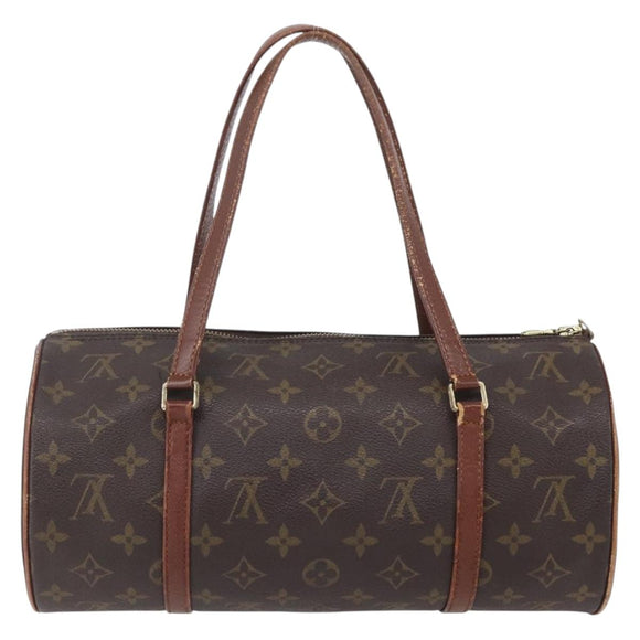 LOUIS VUITTON Monogram Papillon 30 Hand Bag M51385 LV Auth 154803