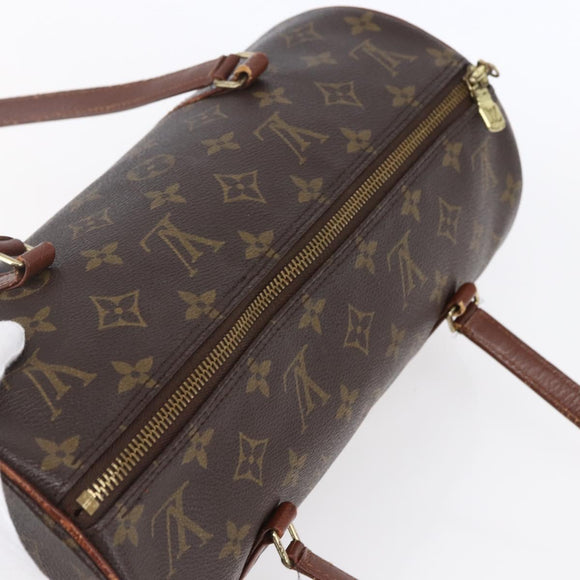 LOUIS VUITTON Monogram Papillon 30 Hand Bag M51385 LV Auth 154803