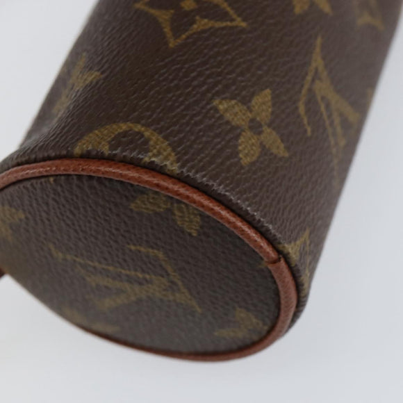 LOUIS VUITTON Monogram Papillon Pouch LV Auth 154804