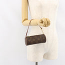 LOUIS VUITTON Monogram Papillon Pouch LV Auth 154804-19