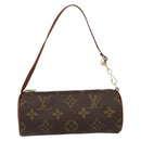 LOUIS VUITTON Monogram Papillon Pouch LV Auth 154804-13