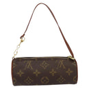 LOUIS VUITTON Monogram Papillon Pouch LV Auth 154804-2
