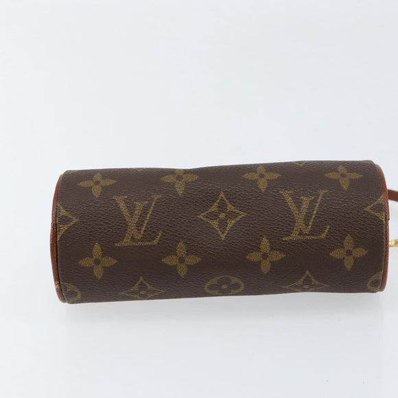 LOUIS VUITTON Monogram Papillon Pouch LV Auth 154804
