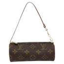 LOUIS VUITTON Monogram Papillon Pouch LV Auth 154806-13