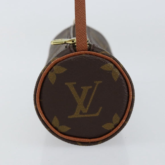 LOUIS VUITTON Monogram Papillon Pouch LV Auth 154806