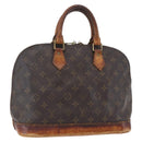 LOUIS VUITTON Monogram Alma Hand Bag M51130 LV Auth 154807-1