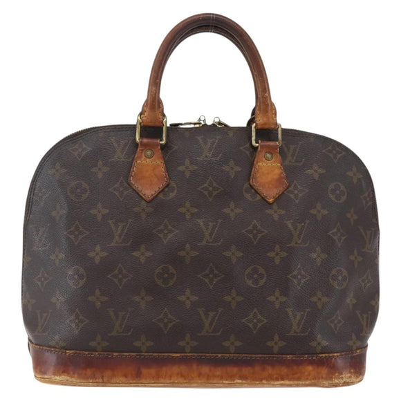 LOUIS VUITTON Monogram Alma Hand Bag M51130 LV Auth 154807