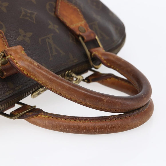 LOUIS VUITTON Monogram Alma Hand Bag M51130 LV Auth 154807