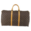 LOUIS VUITTON Monogram Keepall 50 Boston Bag M41426 LV Auth 154808-2