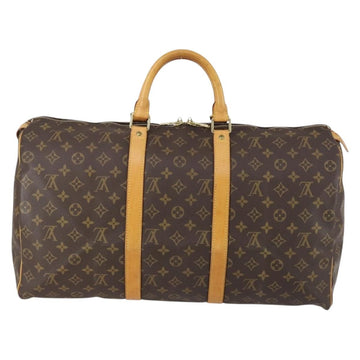 LOUIS VUITTON Monogram Keepall 50 Boston Bag M41426 LV Auth 154808 - 0