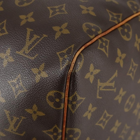 LOUIS VUITTON Monogram Keepall 55 Boston Bag M41424 LV Auth 154809