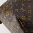 LOUIS VUITTON Monogram Keepall 55 Boston Bag M41424 LV Auth 154809-13