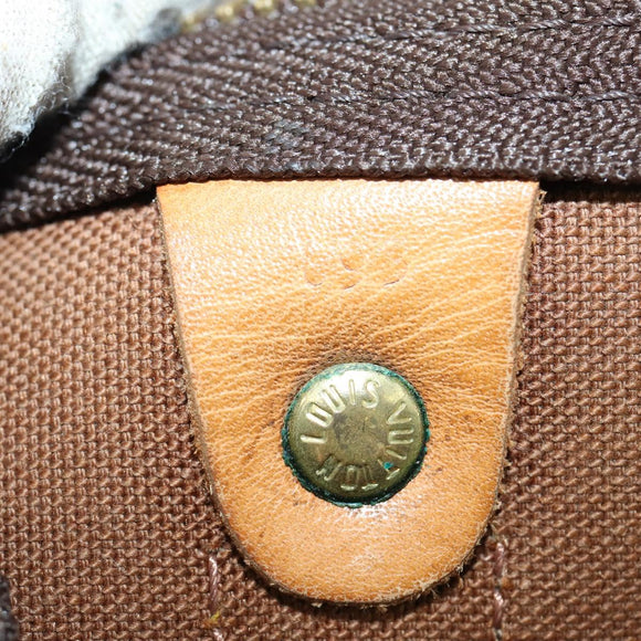 LOUIS VUITTON Monogram Keepall 55 Boston Bag M41424 LV Auth 154809