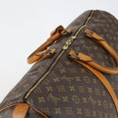 LOUIS VUITTON Monogram Keepall 55 Boston Bag M41424 LV Auth 154809-6
