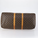LOUIS VUITTON Monogram Keepall 55 Boston Bag M41424 LV Auth 154809-9