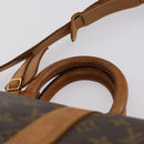 LOUIS VUITTON Monogram Keepall Bandouliere 45 Boston Bag M41418 LV Auth 154816-15