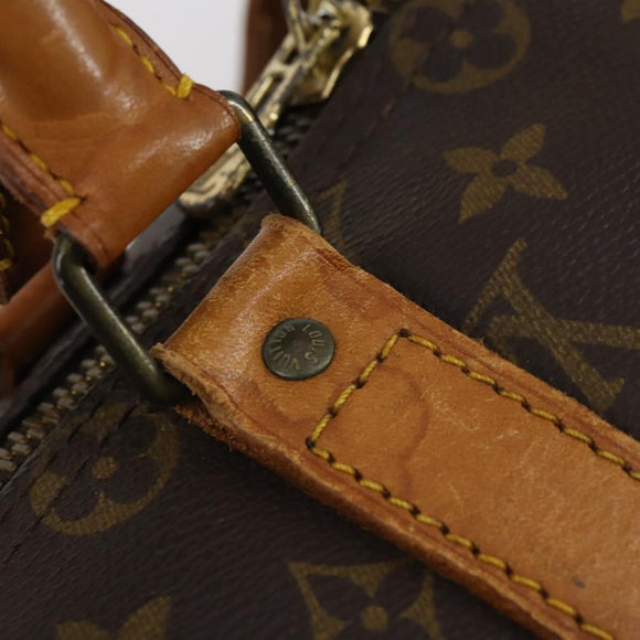 LOUIS VUITTON Monogram Keepall Bandouliere 45 Boston Bag M41418 LV Auth 154816