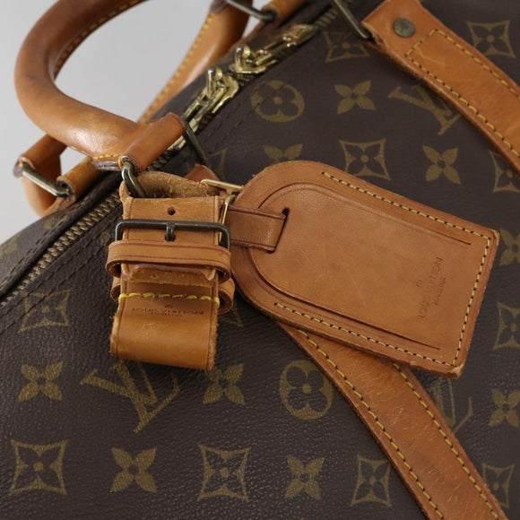 LOUIS VUITTON Monogram Keepall Bandouliere 45 Boston Bag M41418 LV Auth 154816